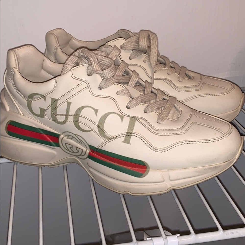 Gucci Rhyton logo sneaker